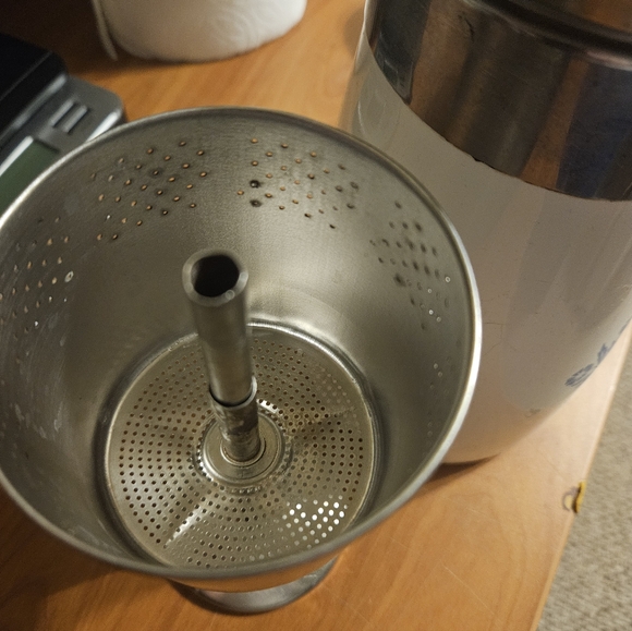 Vintage Corning Ware Coffee / Teapot 9 Cup Blue Cornflower - Picture 7 of 8